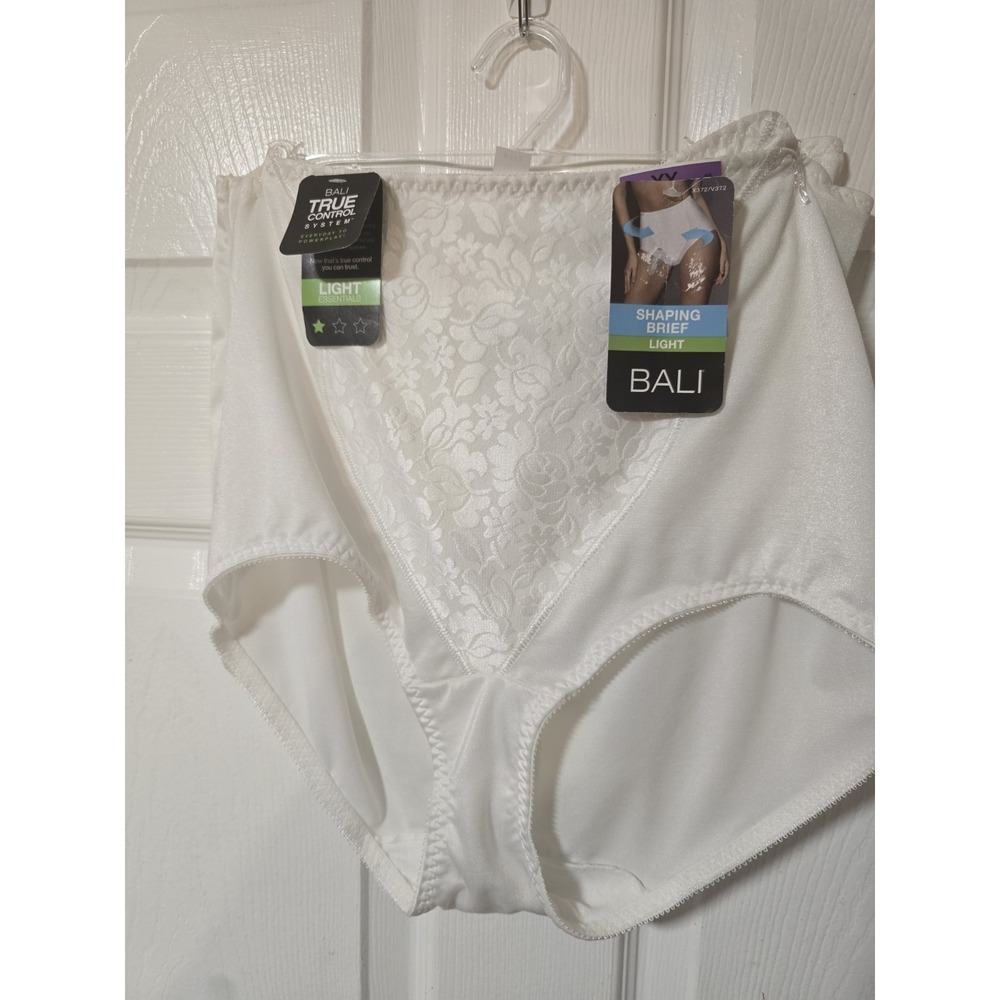 Bali Solutions 2 pack Women Underwear Shaping Brief Light Control Size 10 2XL